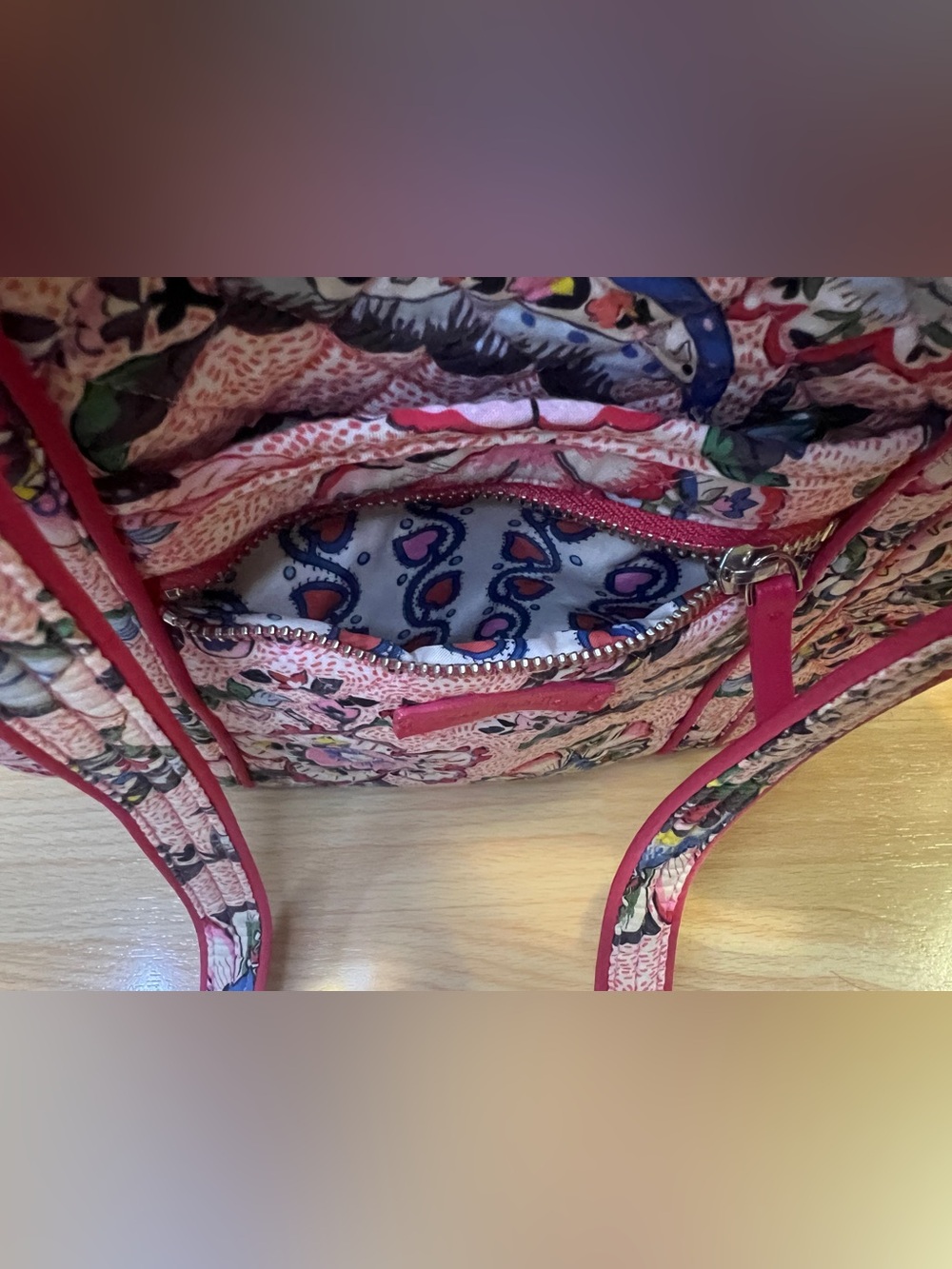 Vera Bradley Pink Tote - Picture 13 of 14